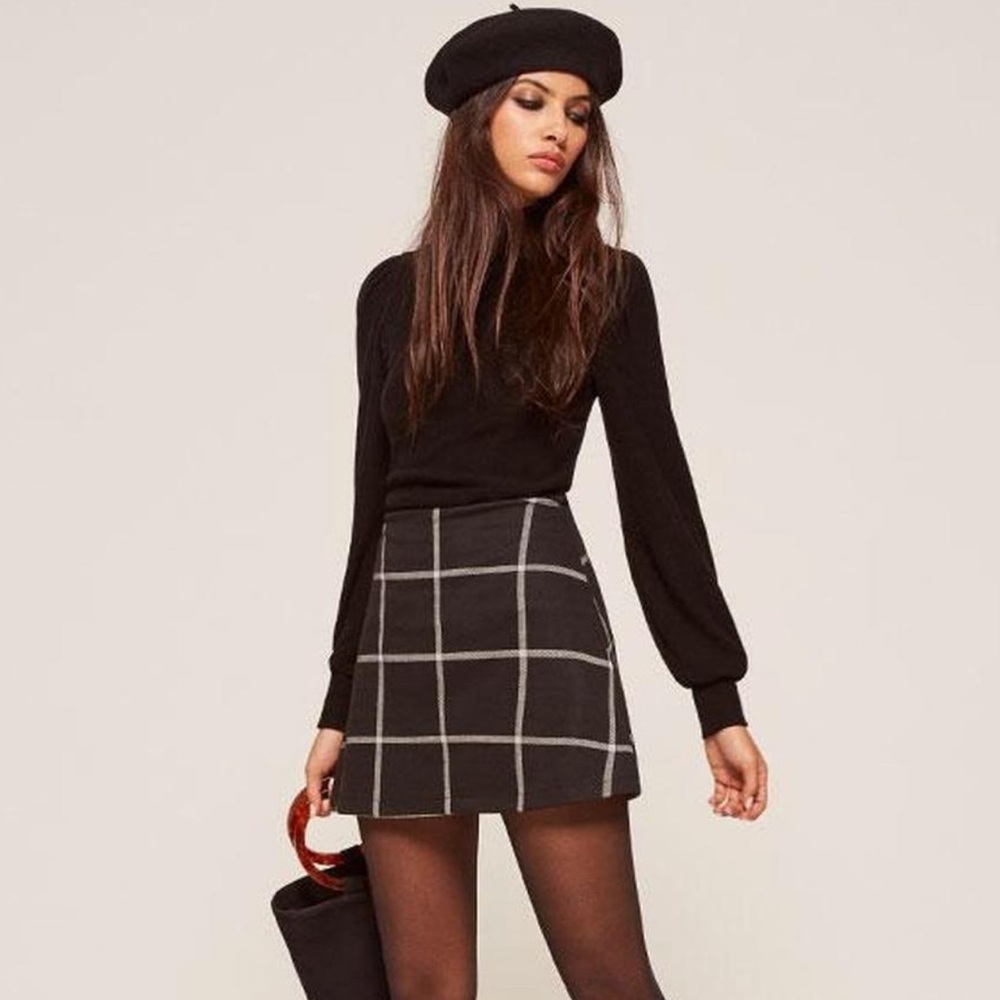 Reformation Suzanne Skirt in Adair